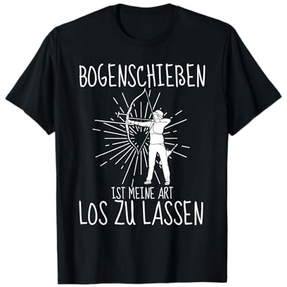 Bogenschießen Bogensport Bogenschütze Pfeil & Bogen T-Shirt