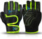 MOREOK Gewichtheber Handschuhe Workout Handschuhe -[3MM Gel] Fitness Handschuhe,Trainingshandschuhe Herren Damen für Krafttraining,Heben, Training, Rudern, Klimmzüge-Gelb-S
