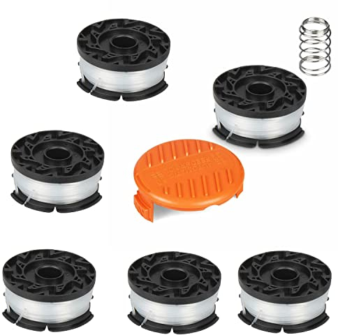 AMSAMOTION A6485 AF-100, AF-100-3ZP Spool Line Compatible with Black Decker Reflex Strimmer Replace ST5530-GB GLC3630L20-GB STC1820PC-GB BESTA530-GB BESTA525-GB