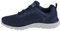 Skechers Track Broader, Zapatillas de Deporte Hombre, Navy Mesh Pu, 43 EU