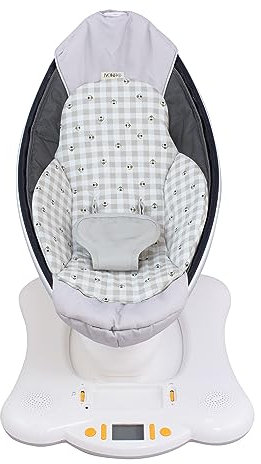 JYOKO Kids Sitzverkleinerer Kissen für Babywippe Hängematte, aus Baumwolle kompatibel mit Mamaroo 4moms, Mamaroo Rockaroo (Picnic Vichy)