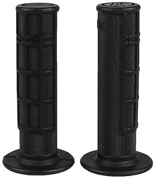 Inovey 1 Paar 22Mm Motorrad Griff Grip 7/8 Griffe Daumen Drosselklappe Kid ATV Quad Dirt Pit Bike Motocross Lenker -schwarz -22mm