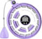 Sonkoloro Smart Hoop Reifen Erwachsene und Anfänger, Hullahub Reifen zum Abnehmen，Smart Hoop Leise Fitness Hoop mit Gewicht, Zähler und Noppen (Violett)