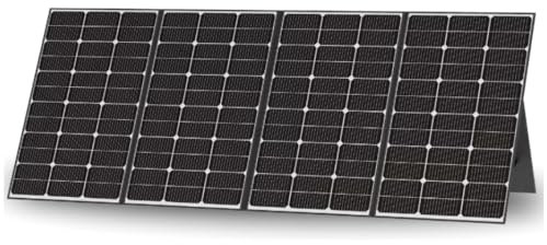 KODAK Panneau Solaire Portable 400W - Rendement Élevé 23% - Étanche IP65 - Léger, Compact, Pliable - Pieds Réglables - Idéal pour Camping, Urgences, Réduction Dépendance Réseau - Connexions multiples