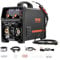 VEVOR MIG-Schweißgerät, 200 A synergetische MIG-Schweißmaschine, 4-in-1-Gas-MIG/Flux Core-MIG/Stick/Lift-TIG-Mehrprozess-Welder mit IGBT-Wechselrichtertechnologie und LCD-Bildschirmanzeige