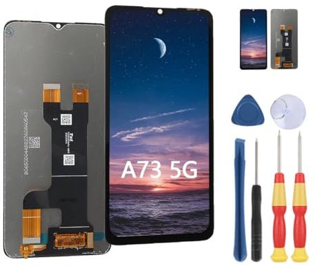 MinTroSD Touchscreen für ZTE Blade A73 5G LCD-Display, ersetzt Teile mit Werkzeugen.