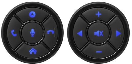 Interruttore multifunzione volante Universale per Android Autoradio DVD GPS Multimedia Pulsanti telecomando Controllo volante multifunzione 2 Din