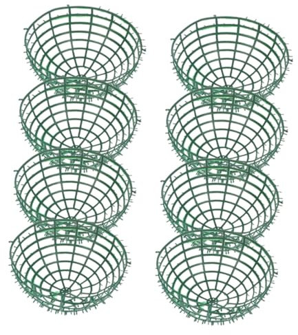 Ciieeo 4pcs Plastic Topiary Ball Cage for Wedding Decorations Diy Flower Arrangement Holder Artificial Plant Topiary Frame