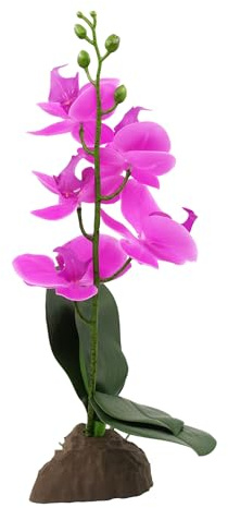 Lucky Reptile Scape it Easy - Orchidee klein lila ca. 35 cm - Dekopflanze für Terrarien