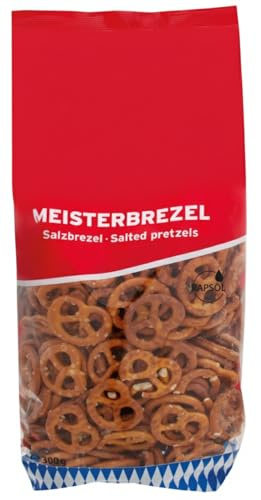Mini Brezeln – 300g – Laugengebäck & Salzbrezeln – Perfekter Snack für Fußballabende, Partys & Kindergeburtstage