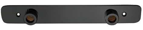 Matt Black Exposed Shower Fixing Bracket Back Plate Thermostatic Mixer Bar Valve Wall Mounted Kit Matt Black Finish