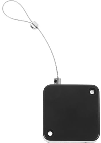 COOLHIYA Retractable Anti-Loss Steel Wire Cable Lock with Self-Adhesive Design for Remote Control Security and Product Display in Retail Settings