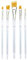 Royal and Langnickel Aqualon Wisp Angular Brush Set (Pack of 5)