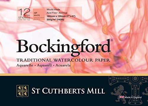 Bockingford Watercolor Pad 5 X 7 White 140 Pound