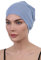 Deresina Headwear Schlafmütze, Chemo Kopfbedeckung (Carolina Blue)