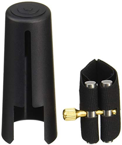 Rovner Ligature & Plastic Cap for Baritone Saxophone - Van Gogh Ligature for Hard Rubber Mouthpiece (VG-3R)