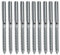 Stabilo-Sanitaer 10x Stockschrauben M10 x 140 mm Schraubstifte Gewindestifte verzinkt Doppelgewindeschrauben Rohrschellen Befestigungsmaterial Montagematerial