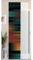 Gardinenbox 2er Set Schiebegardine Flächenvorhang Wildseide Optik und Voile Paneel, 245x45, Square, 80400