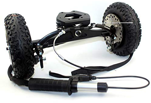 Mountainboarding Skateboard Trucks Offroad Boarding Truck Mit Bremse All Terrain Skateboard Longboard Bremssystem(Brake truck only)