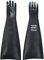 Portwest Schwerer Latex-Gummihandschuh 600mm, Größe: L, Farbe: Schwarz, A803BKRL