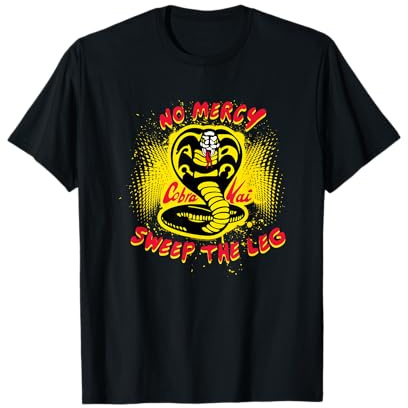 Cobra Kai Keine Gnade fegt das Bein T-Shirt