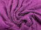 Frottee-Stoff, lila, Handtuchstoff, 100 % Baumwolle, Bademäntel, Wickelunterlage, Stoff als Meterware, 1 m x 160 cm, kostenlose Lieferung
