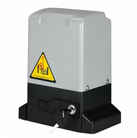 Kit de Apertura de Puerta, Abridor de puerta corredera eléctrico de 2000KG, Motor de CA, operadores de puerta automática, Kit de abridor de puerta de garaje de alta resistencia con accesorios