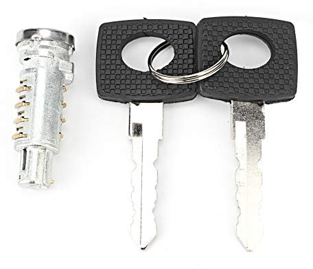 Cilindro de bloqueo de puerta lateral del conductor izquierdo delantero izquierdo con 2 llaves 6707600205 apto para VITO W638 / V CLASE 1999-2003