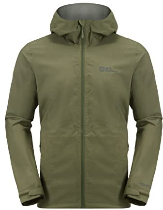 Jack Wolfskin Elsberg 2.5l JKT Men Herren Wanderjacke Wetterschutzjacke, XL