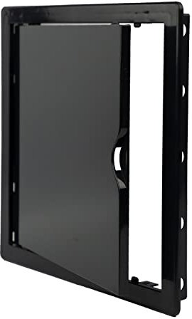 VONLIS 22143-028 30 x 30 Porte de révision Maintenance Clapet d'inspection, Blanc, 300 x 300 mm Graphit/Anthrazit