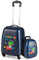 DREAMADE 2 TLG. Kinderkoffer & Rucksack, 16” +12” Kinderkofferset, Kindertrolley Kindergepäck, Handgepäck Reisegepäck Hartschalenkoffer für Kinder (Dinosaurier, 16 Zoll +12 Zoll)