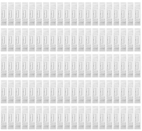 UPQRSG 100 Stück UHF RFID Tag, 860–960 Mhz UR108 Chip RFID UHF Tag Inlay, Wiederverwendbare Standardprotokoll Tag Aufkleber, für Die Vermögensverwaltung 73 X 20 MM