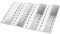 GFTIME 40 x 17 cm Brennerabdeckung Heizplatte Ersatzteile für Landmann Grill Chef, Landmann Triton 2 & 3 & 4, Edelstahl Flammenverteiler Hitzeschild Zubehör, 4 Stück