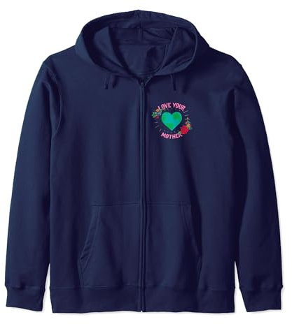 Tee und Kuchen Liebe deine Mutter Erde Kapuzenjacke