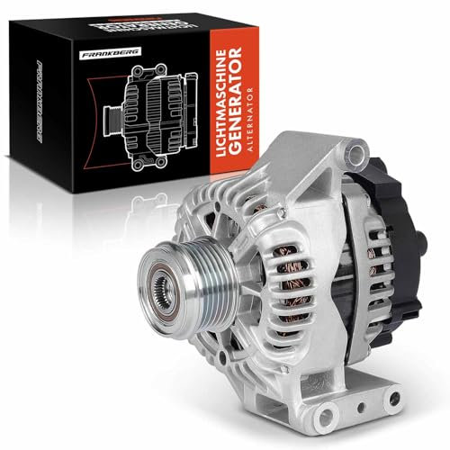 Frankberg Lichtmaschine Generator Kompatibel mit 500 312 1.2L 2009-2024 Punto 199 1.2L 2012-2024 Panda 312 319 1.2L 2012-2024 Tipo Schrägheck 356 1.2L 2016-2020 Replace# 1622718380
