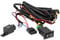 VOBOR Nebelscheinwerfer Nachrüsten, 12V Universal Auto LED Nebelscheinwerfer Schalter Kabelsatz, Ein/Aus Schalter Kabelbaum Rear Fog Light Kit ﻿