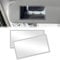 Adiwo Auto Sun Visor HD Makeup Mirror, Self-Adhesive Car Vanity Mirror, Universal Car Interior Cosmetic Mirror, Stainless Steel Car Visor Mirror, for Car Truck SUV Rear View Seatback Mirror, 2PCS