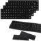 GSDGV English Keyboard Stickers, 4 Pcs Universal, Black