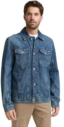 TOM TAILOR Herren Basic Jeansjacke