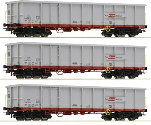 Roco 6600121 H0 3er-Set Offene Güterwagen der ÖBB