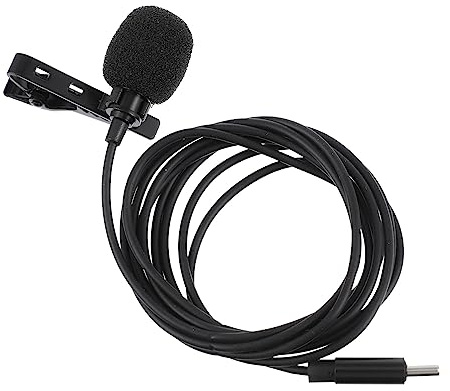 LIFKOME USB-c Ansteckmikrofon mit Clip Kondensatormikrofon für Smartphones Professionelles Lavaliermikrofon für Live Streaming und Vlogging