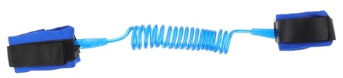 CONGARTENO Sicherheitsarmband Anti-verlust für Junge Mädchen und Kleinkinder mit Sicherheitsleine Elastisches Armband für Supermärkte und Öffentliche Orte Blau