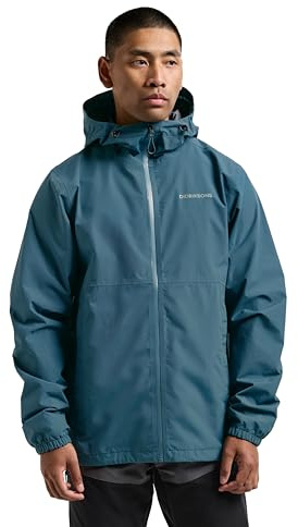 Didriksons Herren Regenjacke - Wasserdicht Leichte Jacke - EcoLactam
