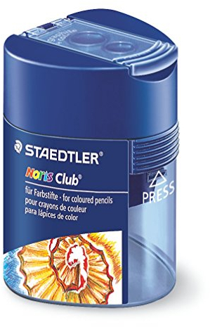 STAEDTLER 512 128 Doppelspitzdose Noris Club dreikant, 10 Stück in Kartonschachtel