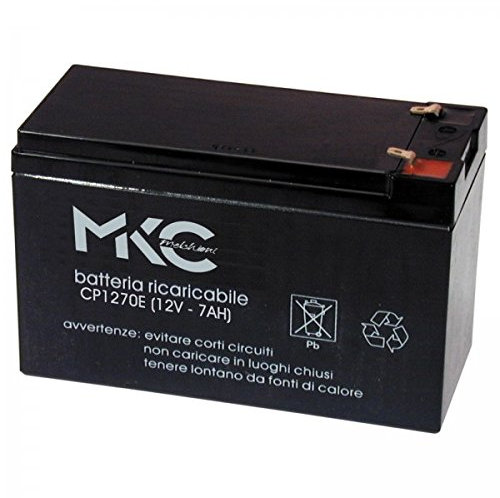 Setik - Batteria/Accumulatore al piombo 12V 7.0Ah - Setik - BAT12V-7