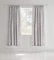 Catherine Lansfield Canterbury Vorhänge mit Bleistiftfalten, 168 x 183 cm, Grau, Textil, Pencil Pleat Curtains-66x72 Inch