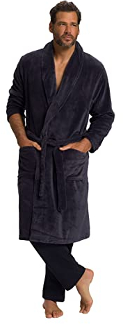 JP 1880 Homme Grandes Tailles Peignoir de Bain Gris 7XL 701445 12-7XL