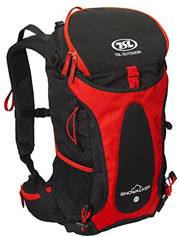 TSL Rucksack Snowwalker, red, 50 x 27 x 20 cm, 25 Liter, PFSAS05