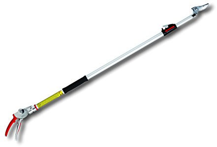 ARS Teleskop-Gartenschere mit langer Reichweite, 13000–2000 mm, ARS-160ZF-2.0–3, robuste und robuste Klinge, aber dennoch leicht, lange Schere, Griff für Sicherheit, Aluminium-Schwingkopf