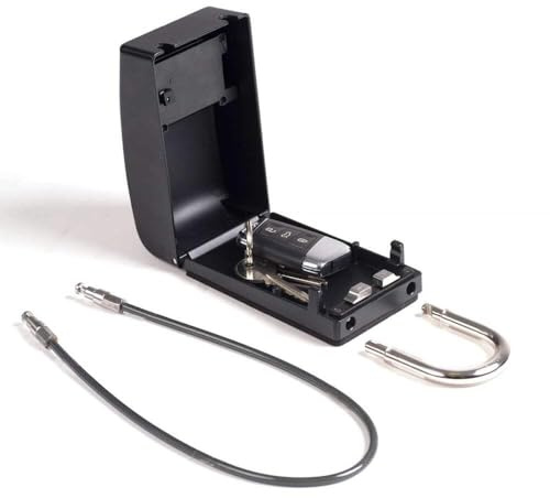 Surflogic Key Security Lock Double System/Key Safe - Black